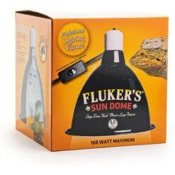 Fluker's Mini Sun Dome Lighting Fixture