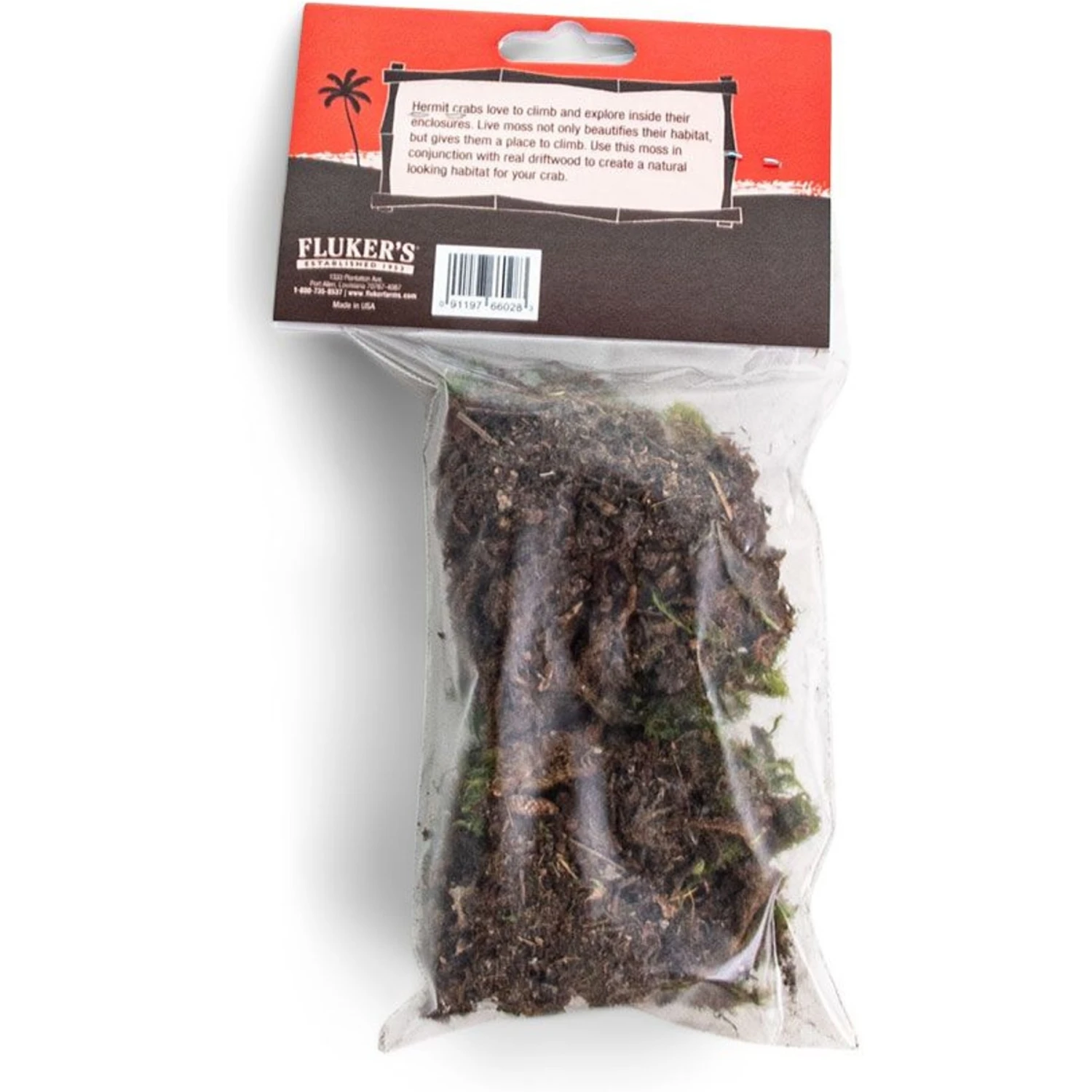 Fluker's Live Moss For Hermit Crabs - Image 2