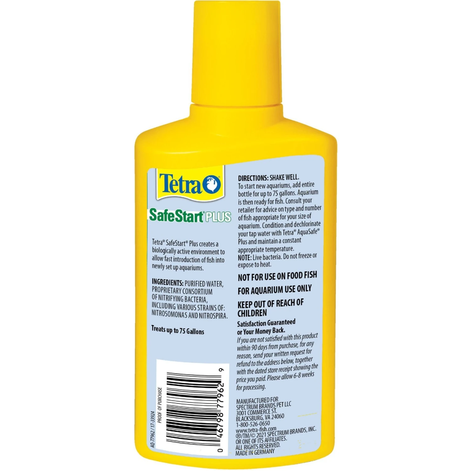 Tetra SafeStart Plus For Freshwater Aquariums - Image 2