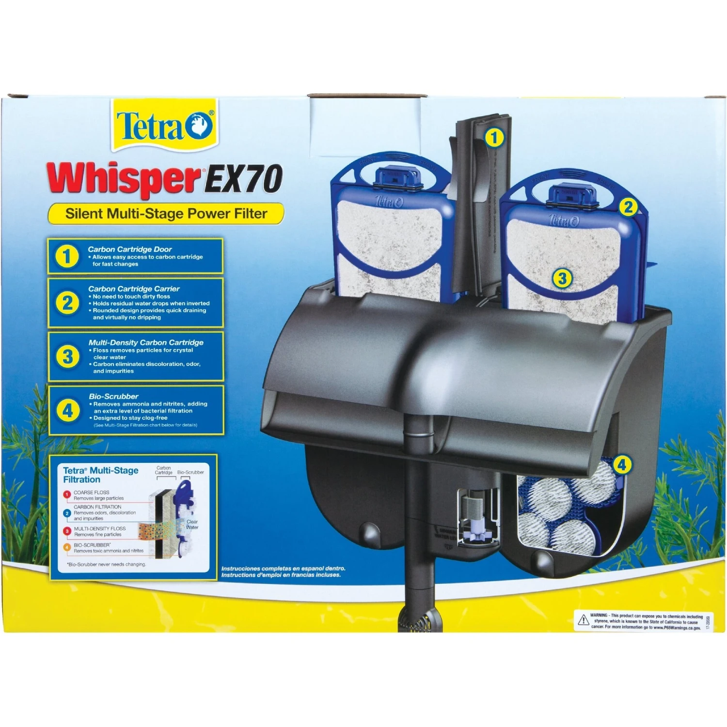 Tetra Whisper EX Aquarium Power Filter - Image 2