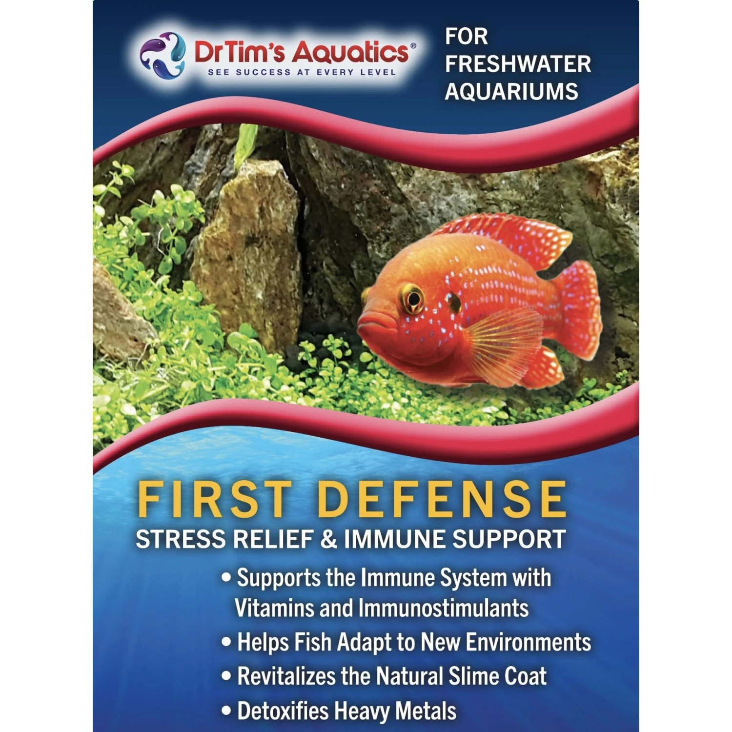 Dr. Tim's Aquatics First Defense Freshwater Aquariums Stress Relief & Immune Support - Image 6