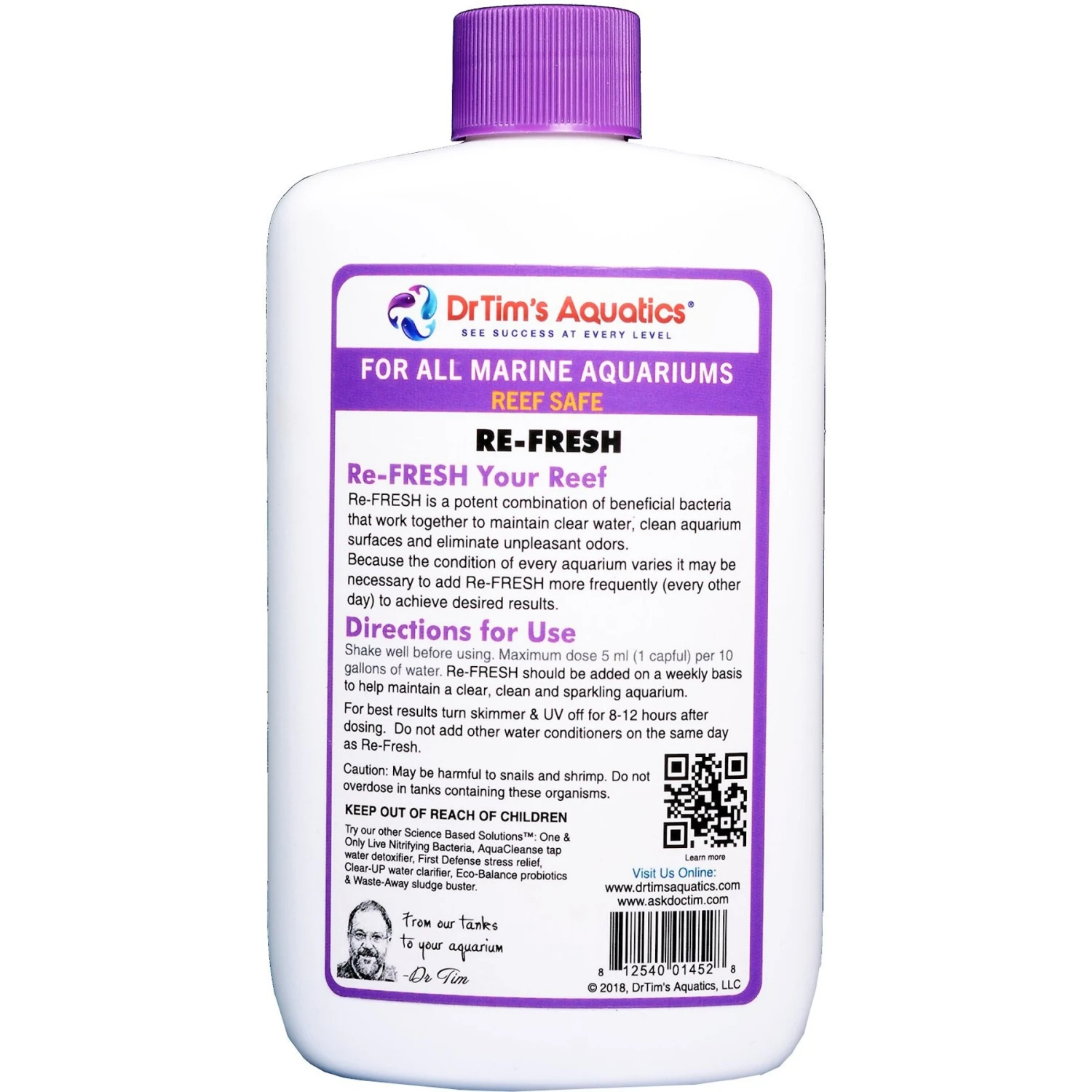 Dr. Tim's Aquatics Re-Fresh Reef Tank Revitalizer - Image 2