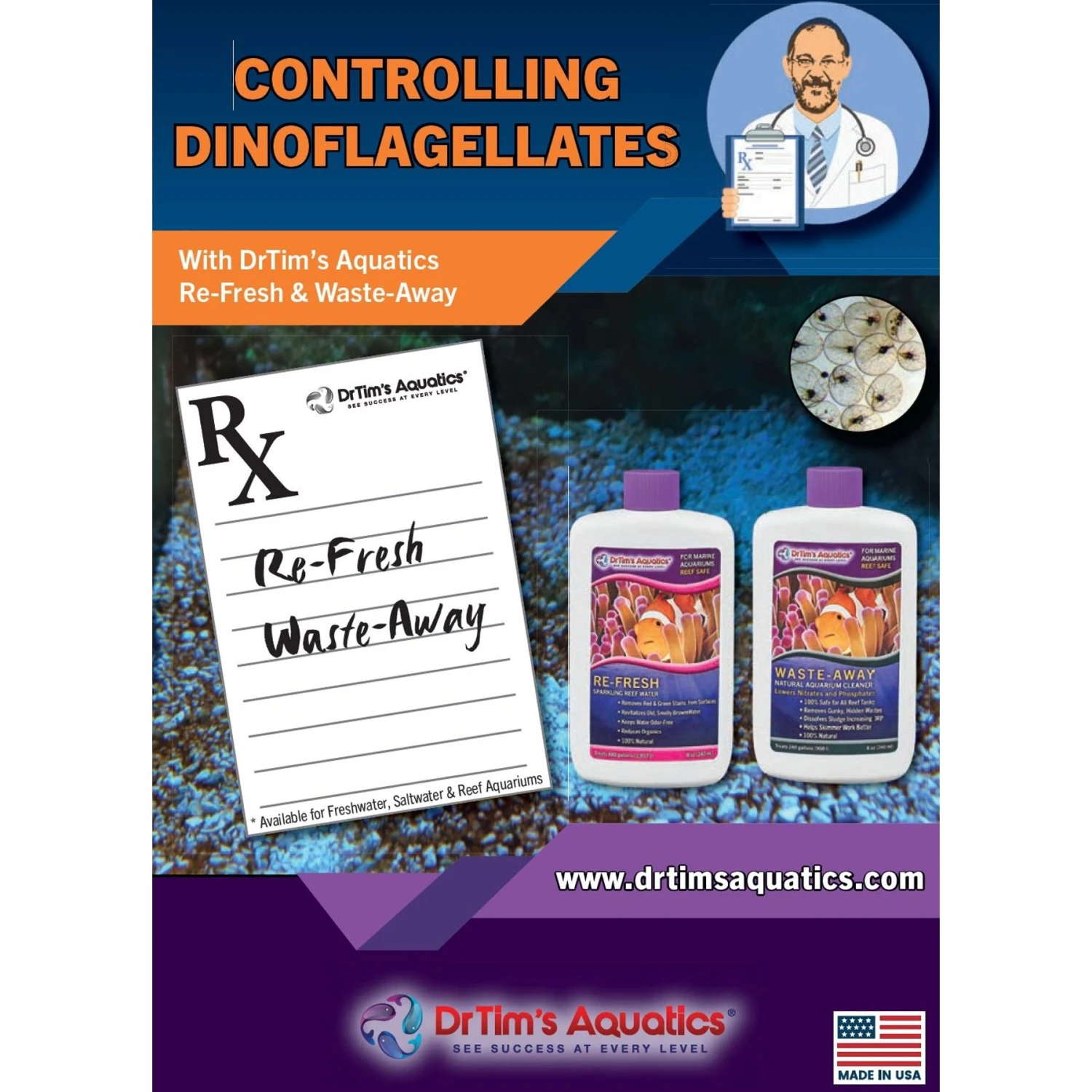 Dr. Tim's Aquatics Re-Fresh Reef Tank Revitalizer - Image 3