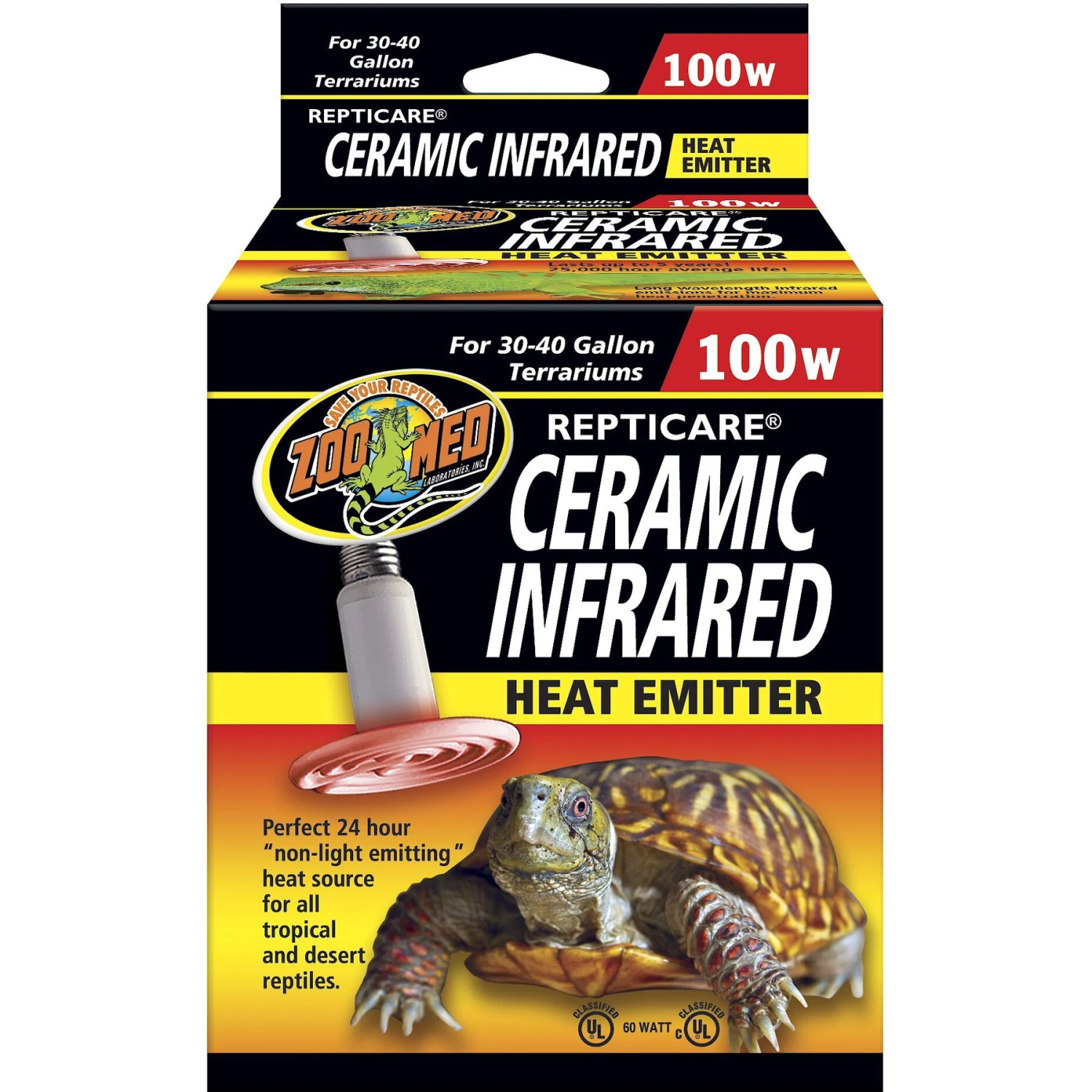 Zoo Med Repticare Ceramic Infrared Reptile Heater