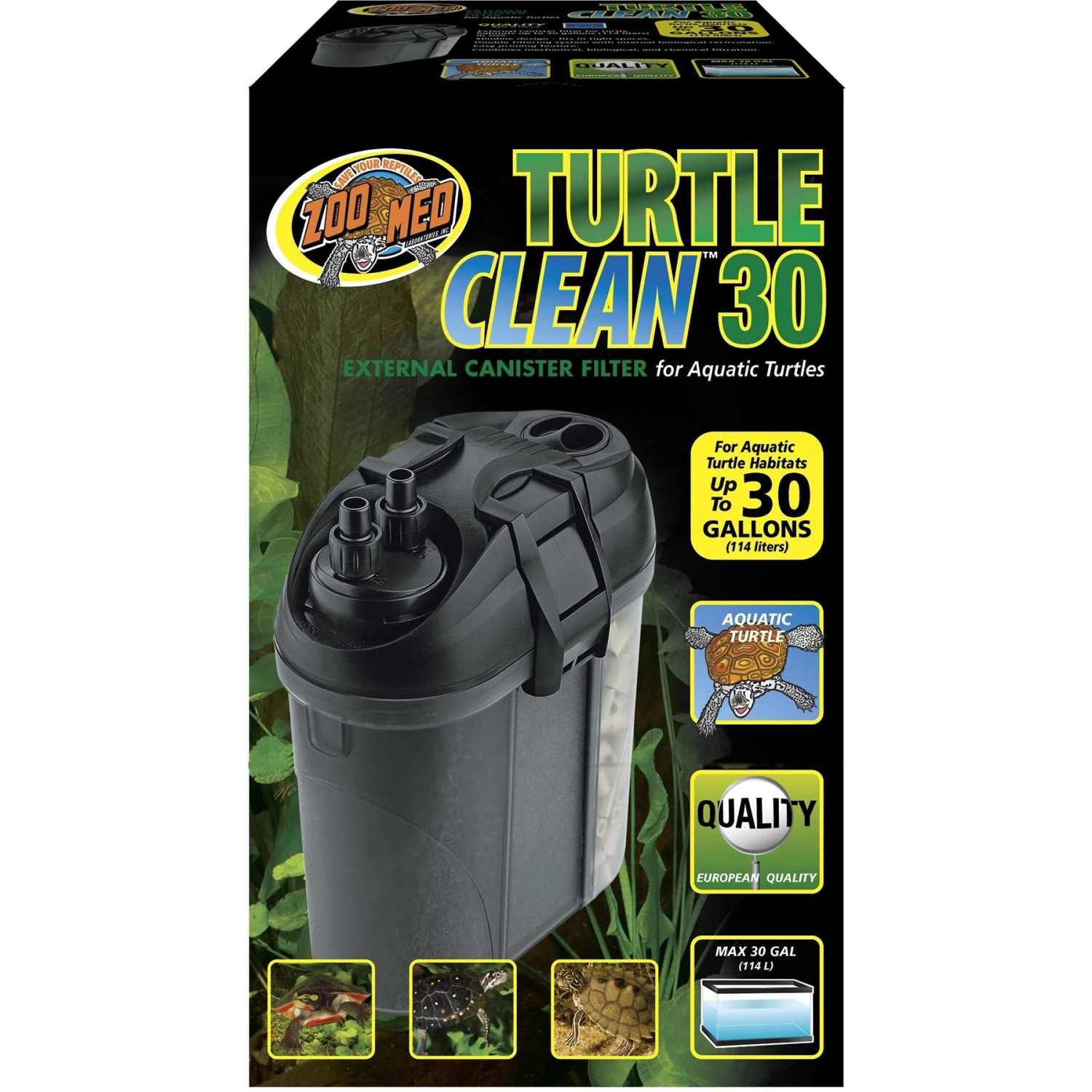 Zoo Med Turtle Clean Canister Turtle Filter