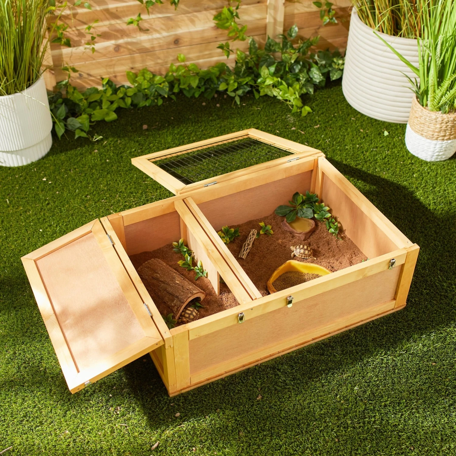 Zoo Med Wood Tortoise House - Image 2