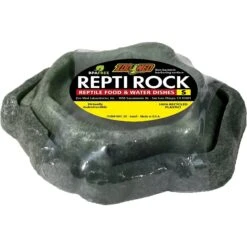Zoo Med Repti Rock Reptile Rock Food & Water Dishes
