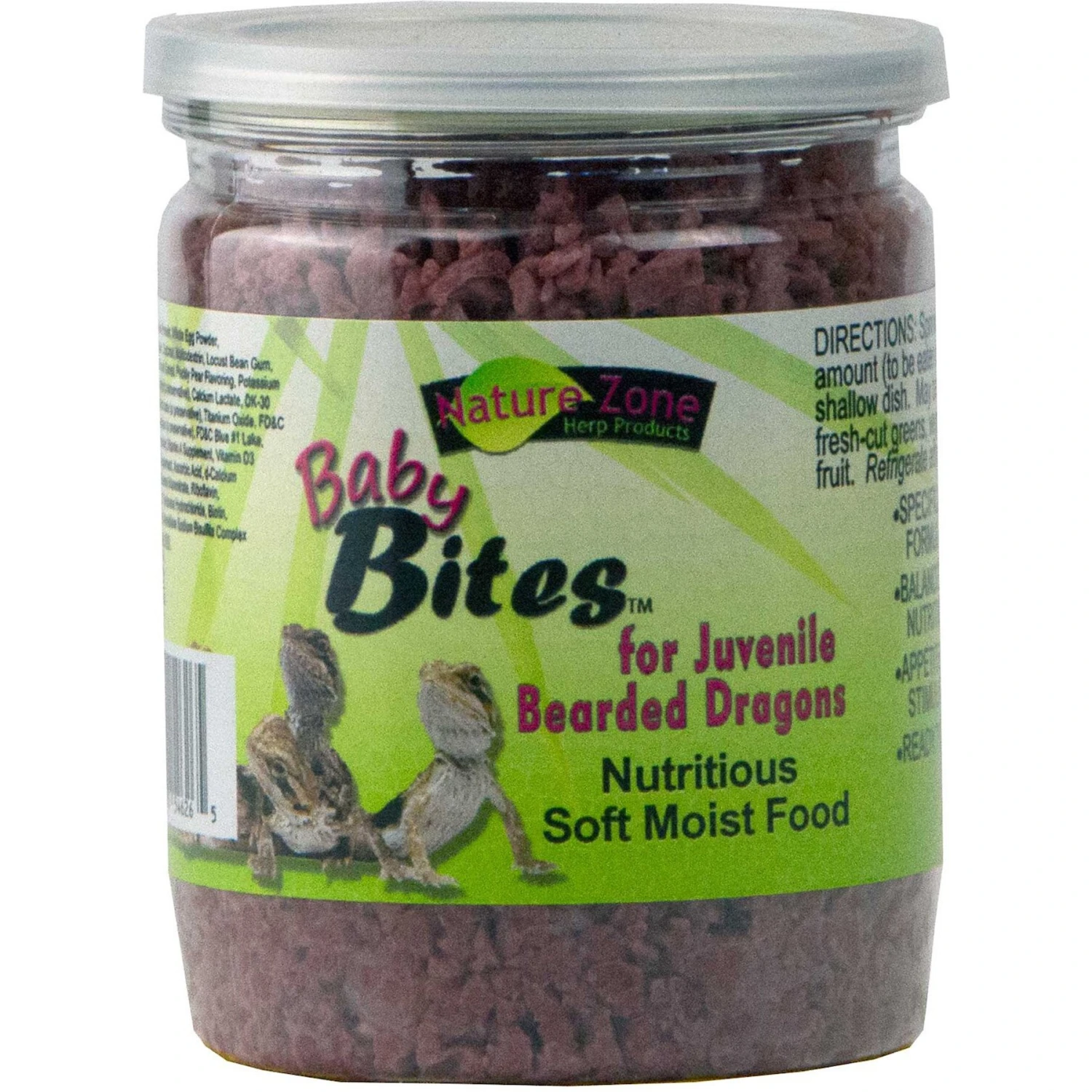 Nature Zone Bites Juvenile Bearded Dragon Food
