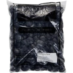 Exotic Pebbles Polished Black Reptile & Terrarium Pebbles