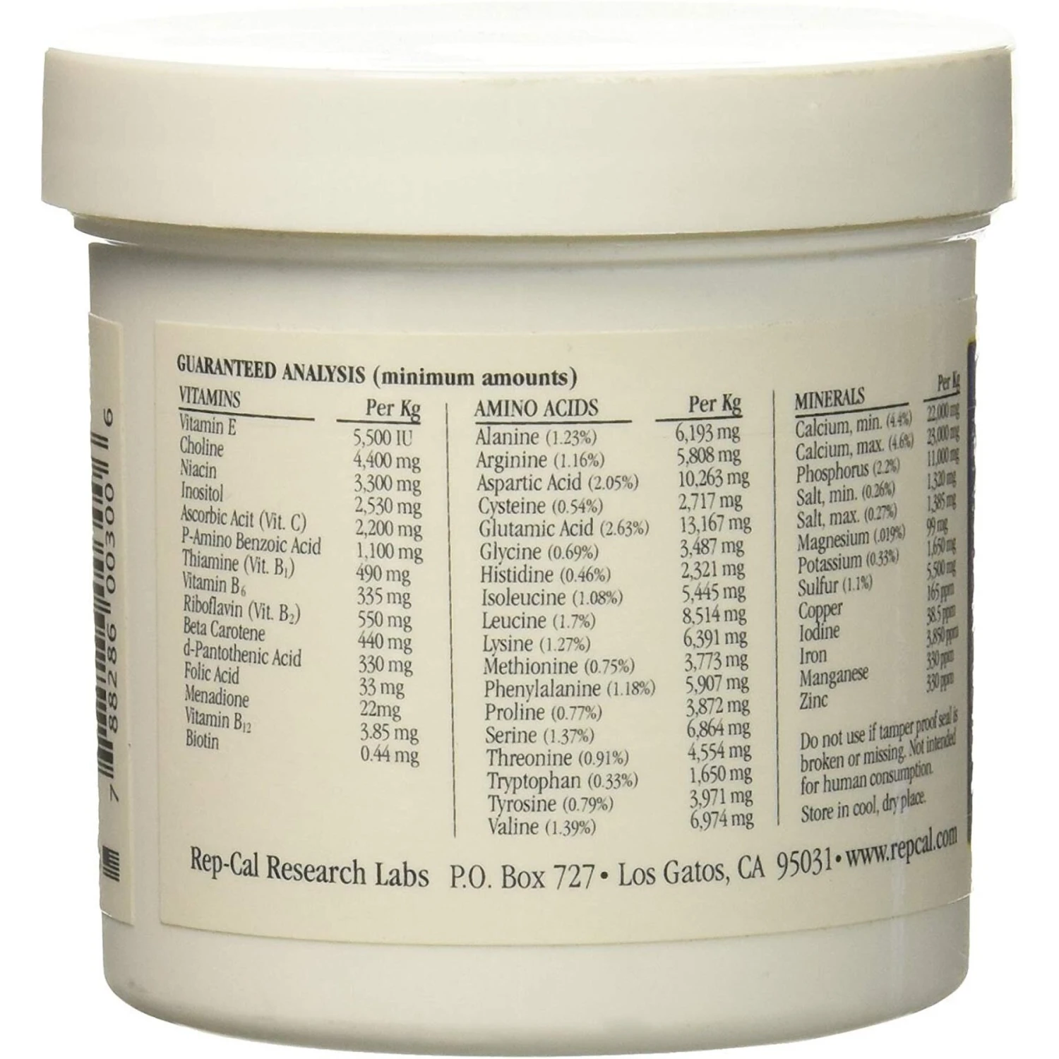 Rep-Cal Herptivite With Beta Carotene Multivitamin Reptile Supplement - Image 2