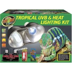 Zoo Med Tropical UVB & Heat Lighting Kit