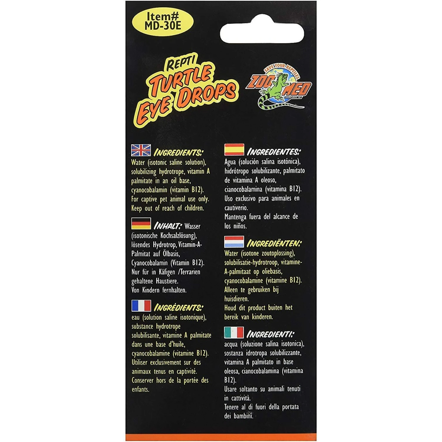Zoo Med Repti Turtle Eye Drops, 2.25-oz Bottle - Image 3