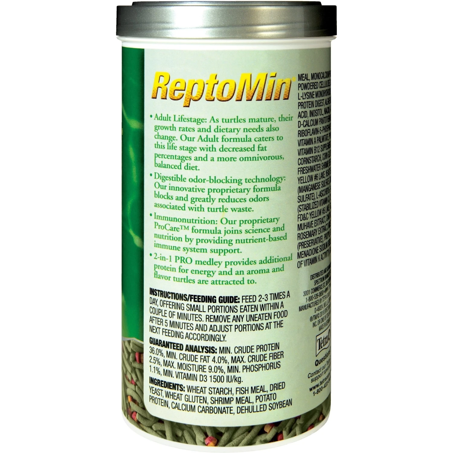 Tetrafauna PRO ReptoMin Floating Sticks Adult Turtle Food - Image 2