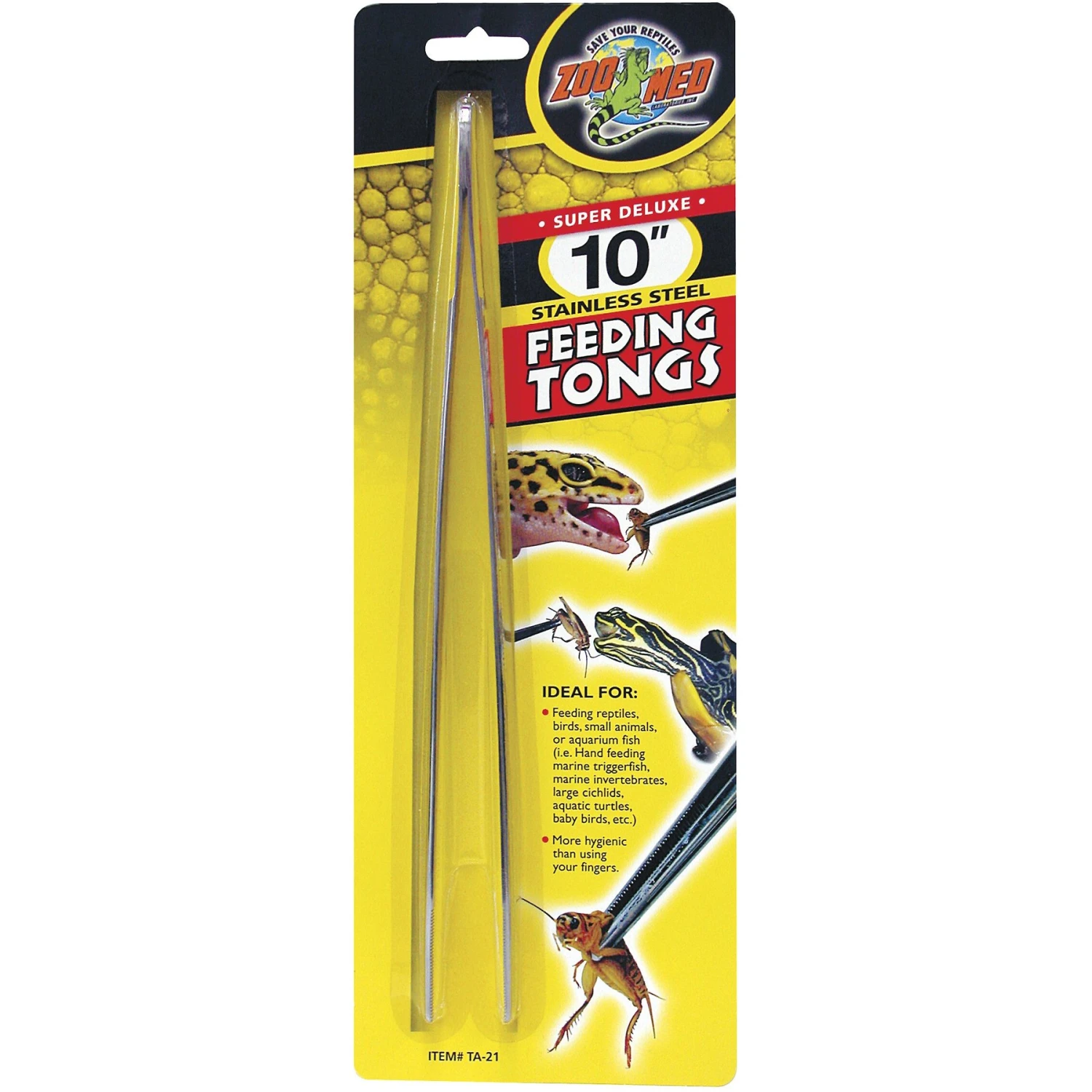 Zoo Med High Quality Feeding Tongs