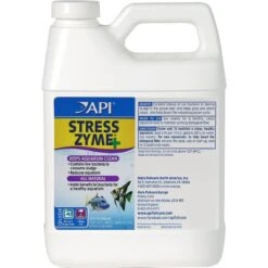 API Stress Zyme Freshwater & Saltwater Aquarium Cleaning Solution