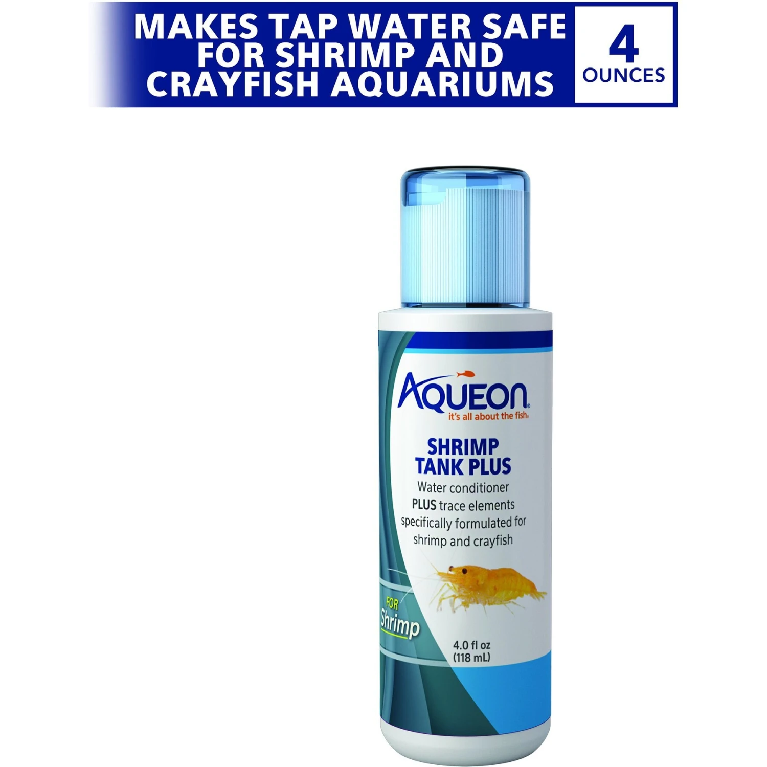 Aqueon Shrimp Tank Plus Freshwater Aquarium Water Conditioner - Image 2