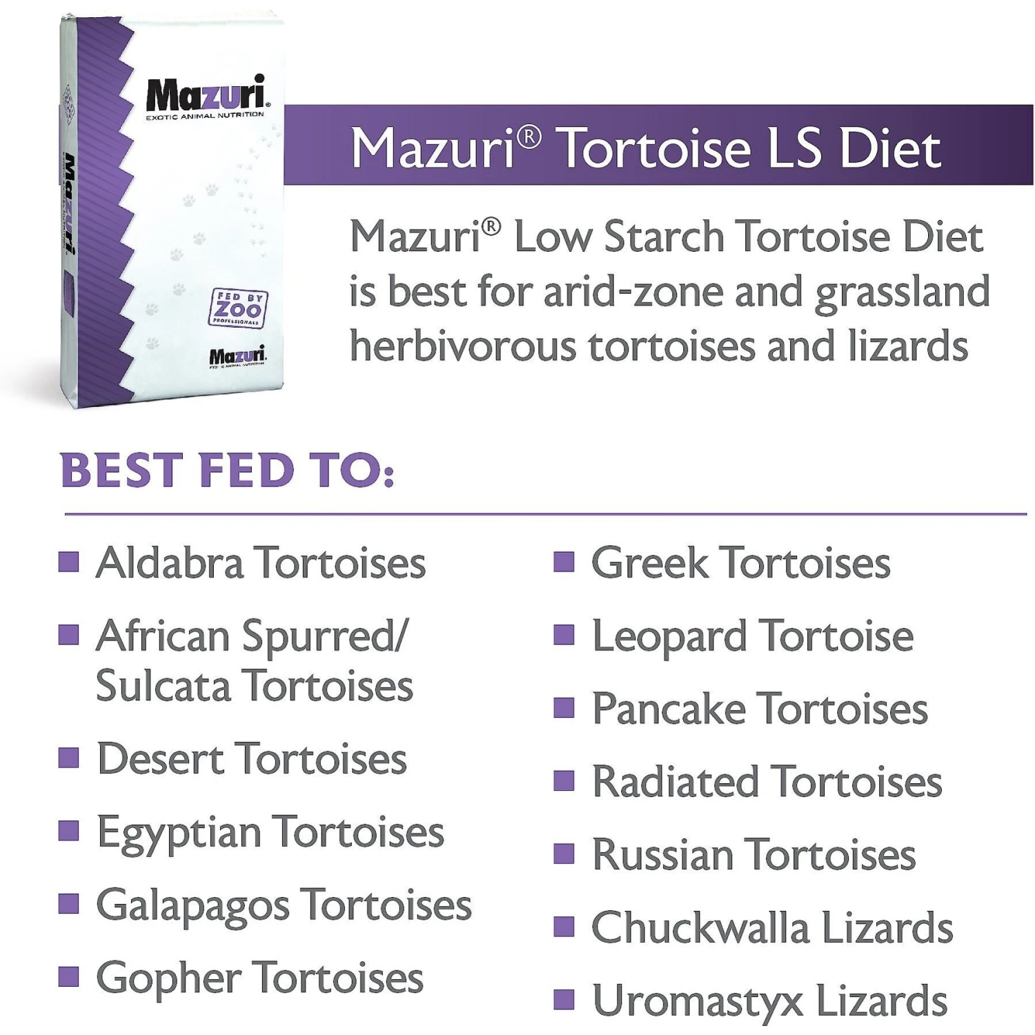 Mazuri Tortoise LS Low Starch Food - Image 3