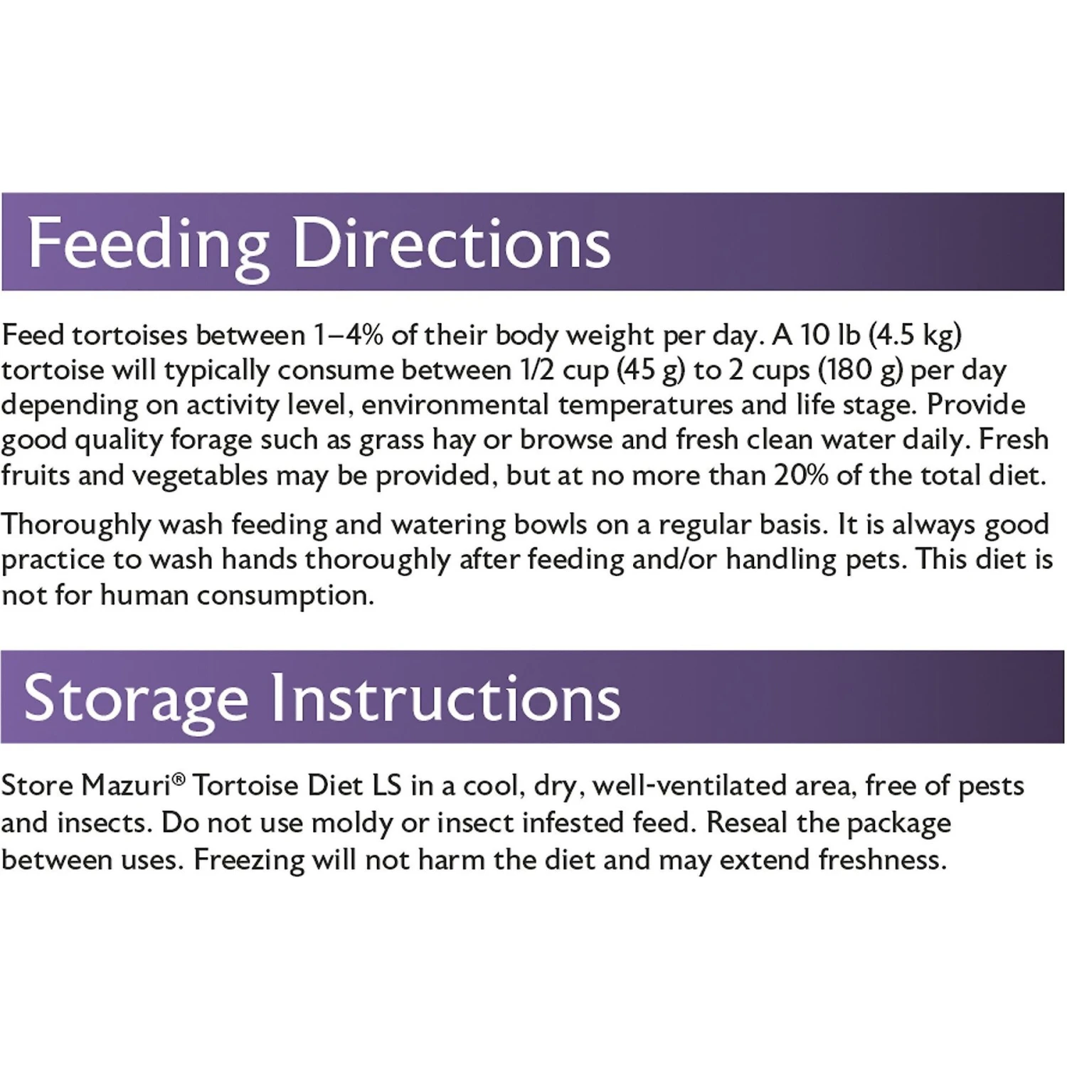 Mazuri Tortoise LS Low Starch Food - Image 7