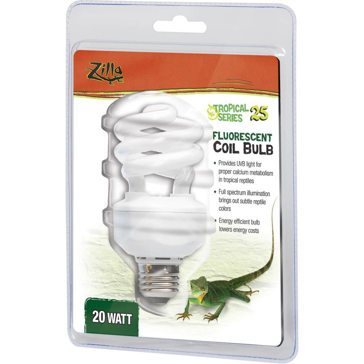 Zilla Fluorescent Coil Bulb Tropical