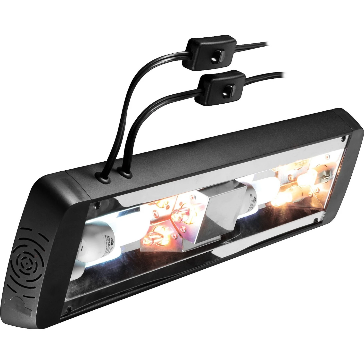 Zilla Pro Sol Reptile Terrarium Lamp Fixture, Black, 20-in - Image 2