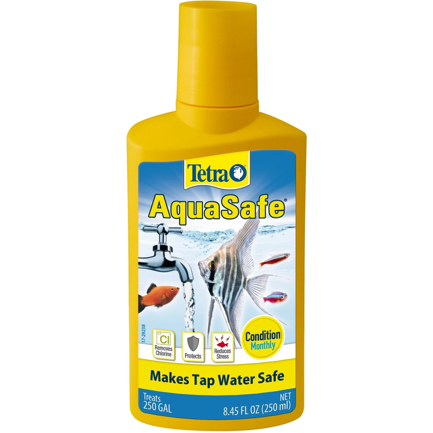 Tetra AquaSafe Aquarium Water Conditioner, 8.45-oz Bottle