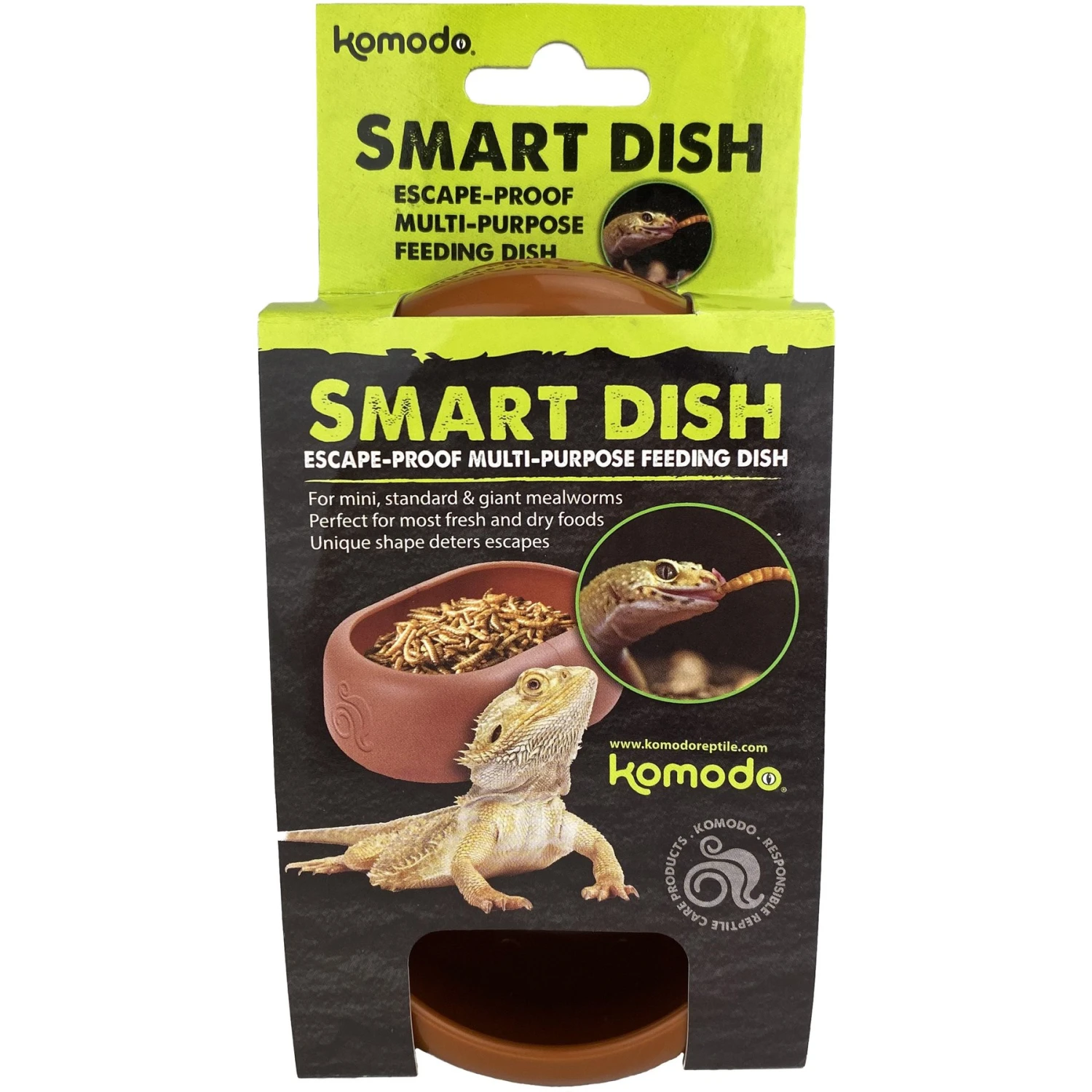 Komodo Smart Dish Multi-Purpose Feeding Reptile Dish