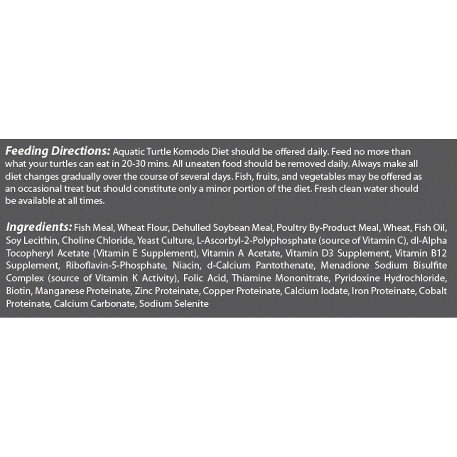 Komodo Diet Aquatic Turtle Food, 10-oz Bag - Image 3