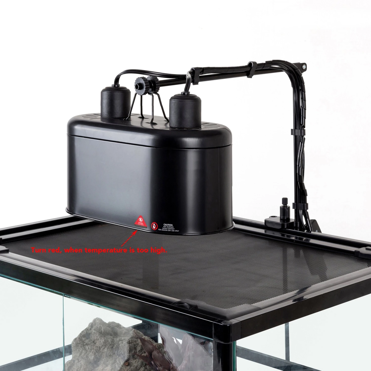 REPTI ZOO Dual Dome Reptile Heat Lighting Kit - Image 5