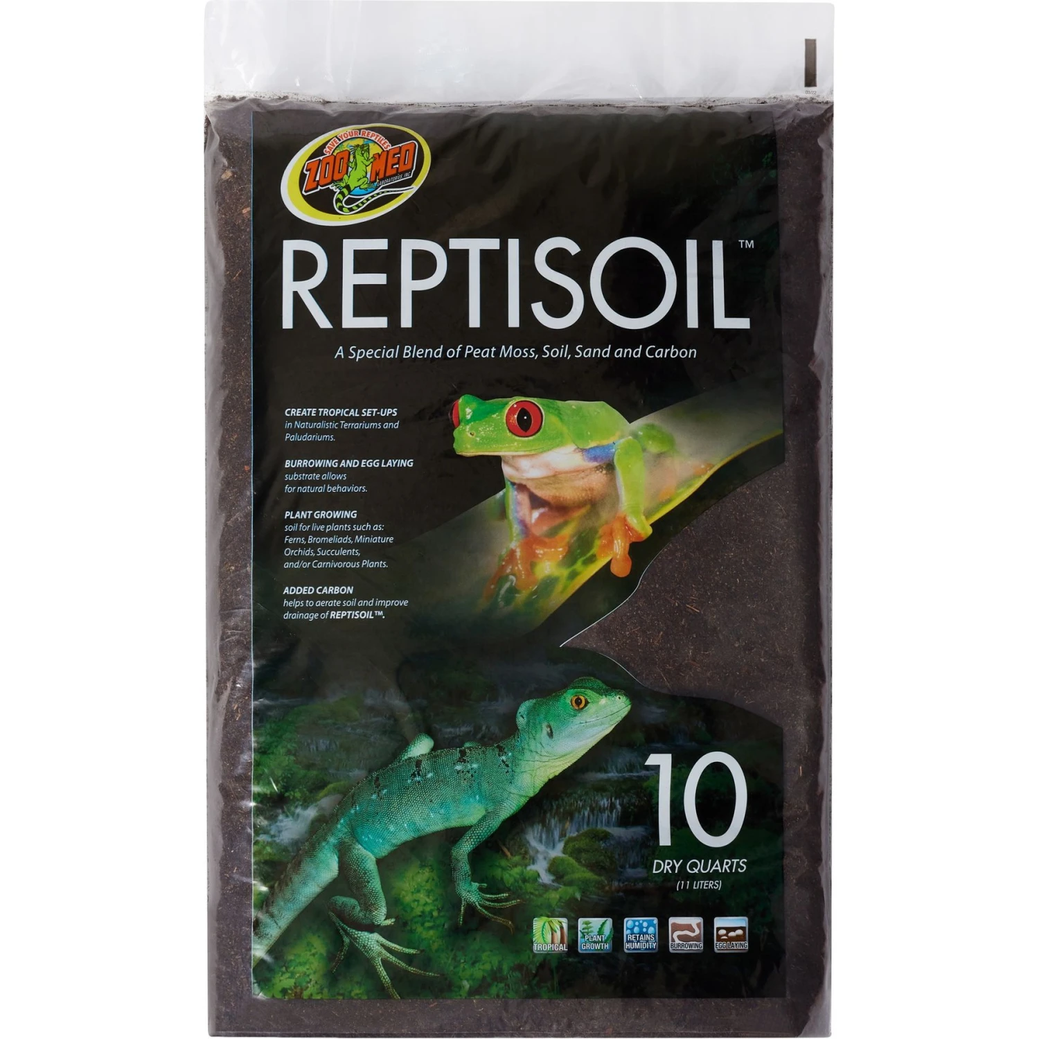 Zoo Med ReptiSoil Reptile Soil, 10-qt Bag