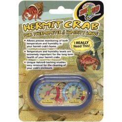 Zoo Med Hermit Crab Dual Thermometer & Humidity Gauge