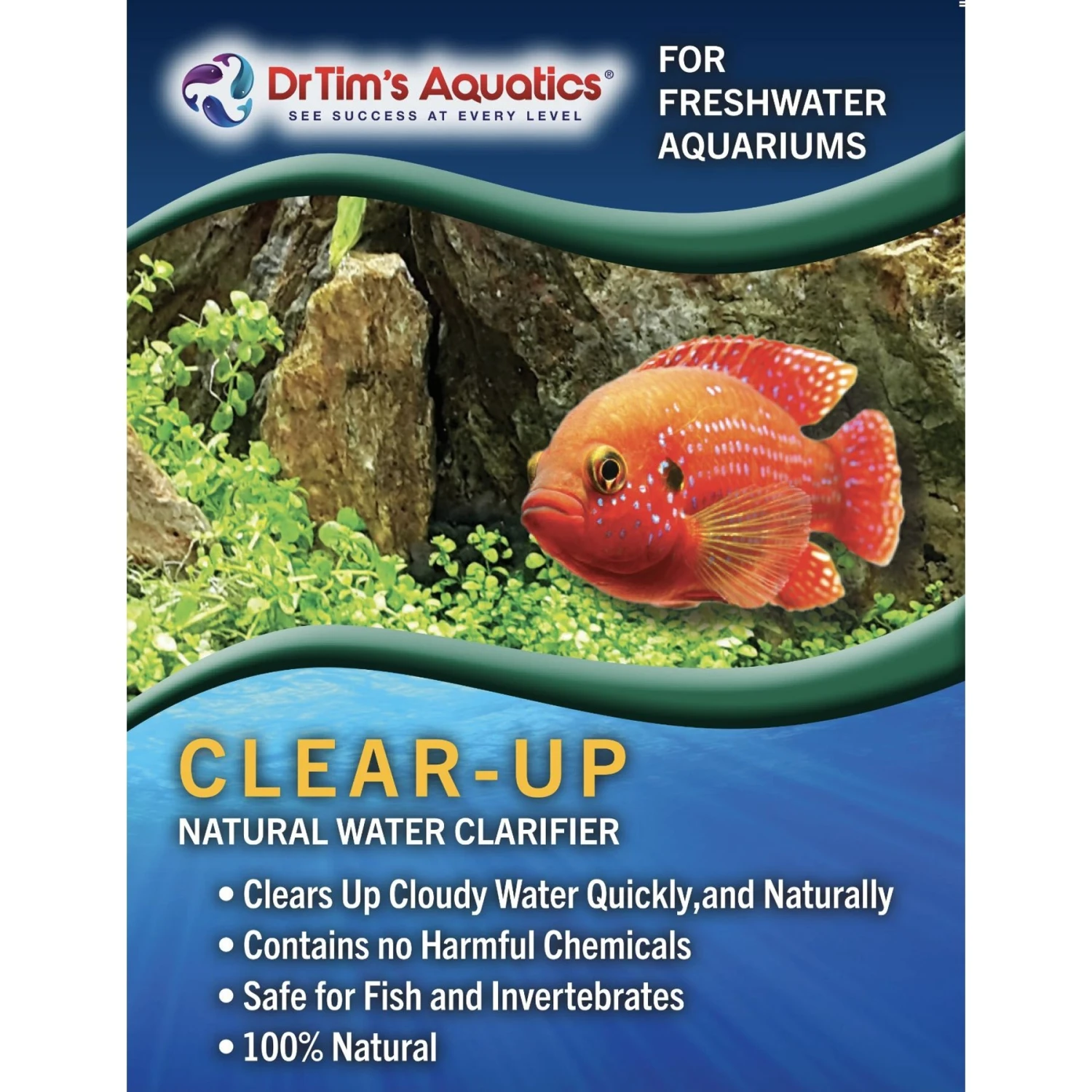 Dr. Tim's Aquatics Clear-Up Freshwater Aquarium Cleaner - Image 3