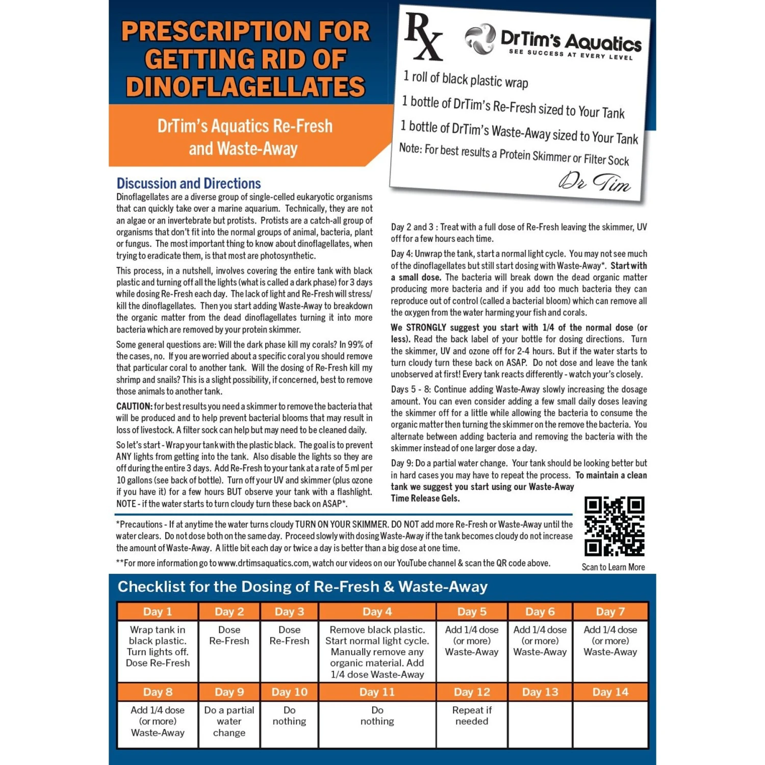 Dr. Tim's Aquatics Reef Waste-Away Marine Aquarium Cleaner - Image 3