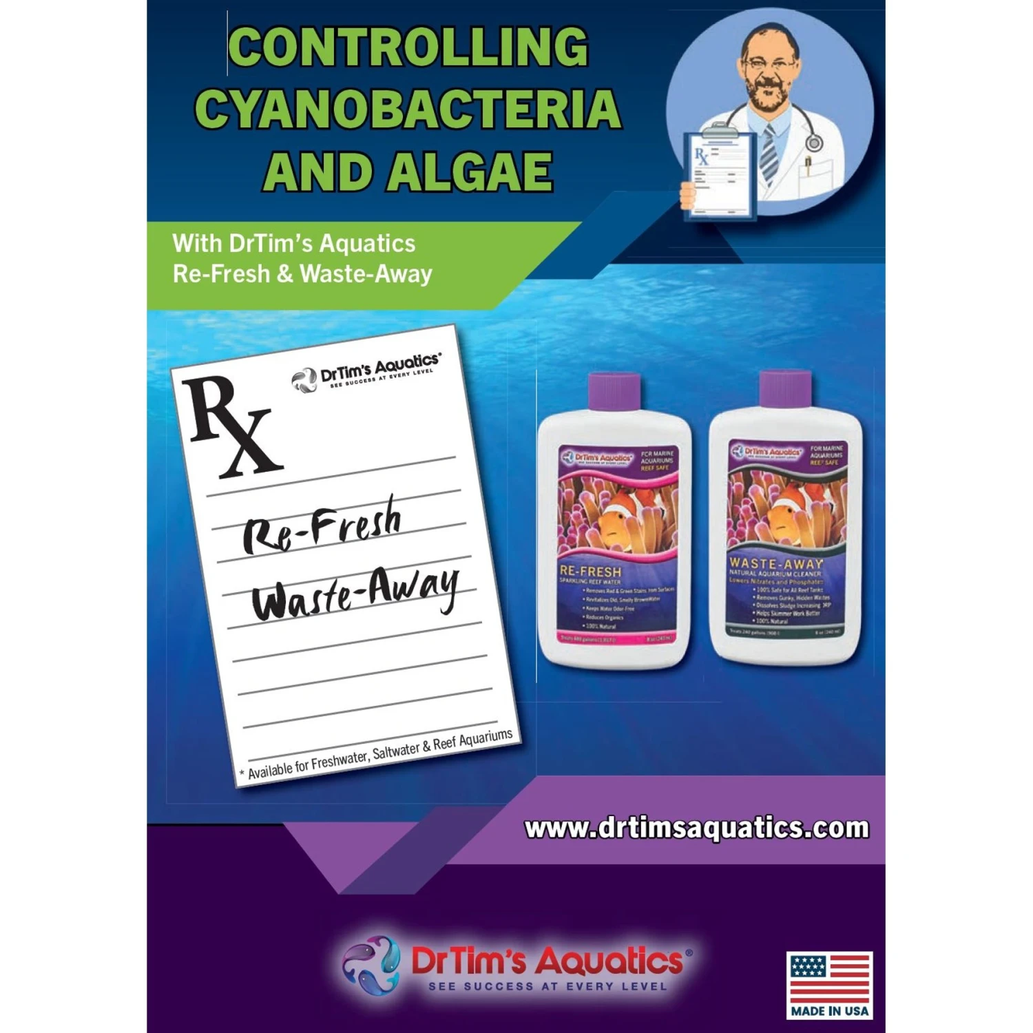 Dr. Tim's Aquatics Reef Waste-Away Marine Aquarium Cleaner - Image 4