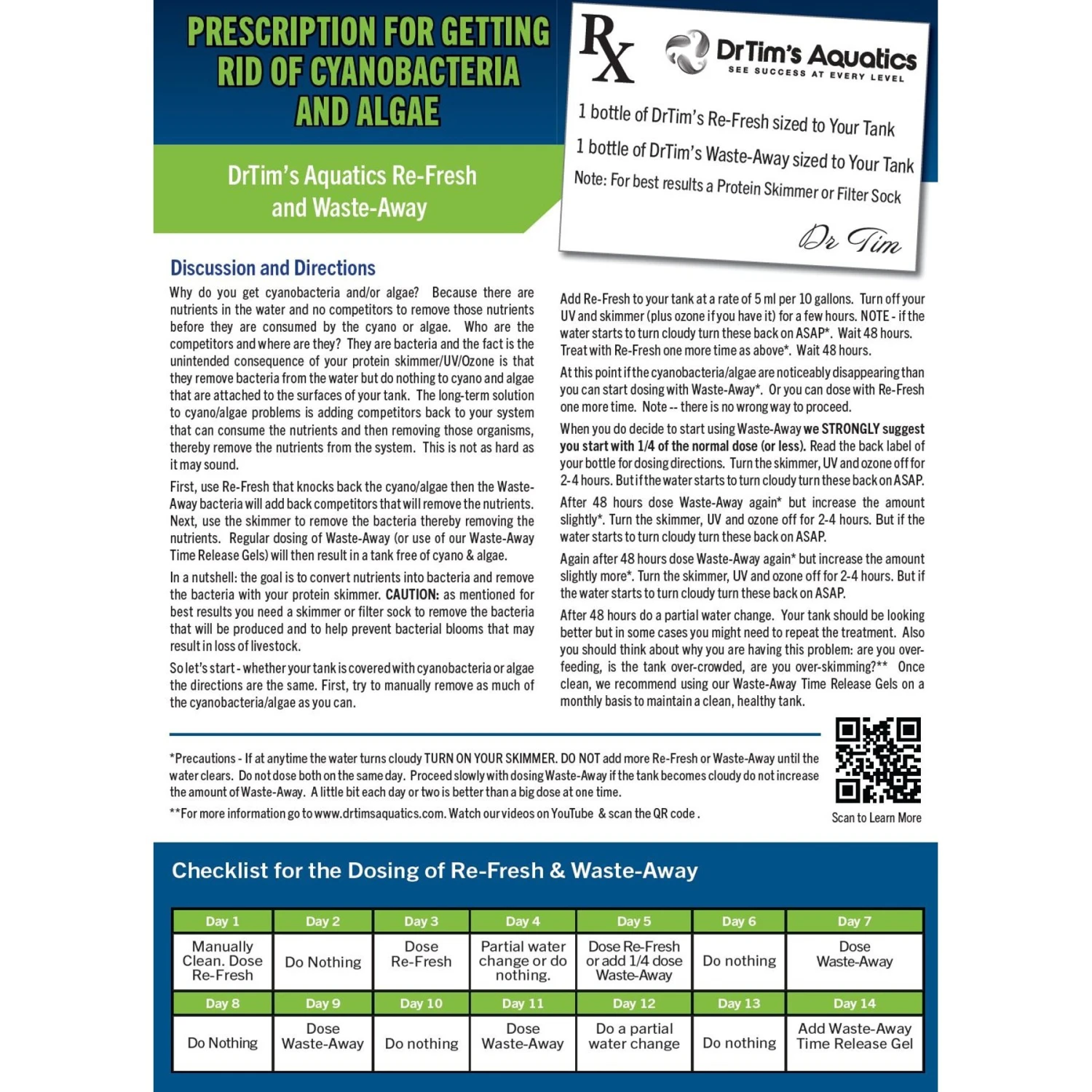 Dr. Tim's Aquatics Reef Waste-Away Marine Aquarium Cleaner - Image 5