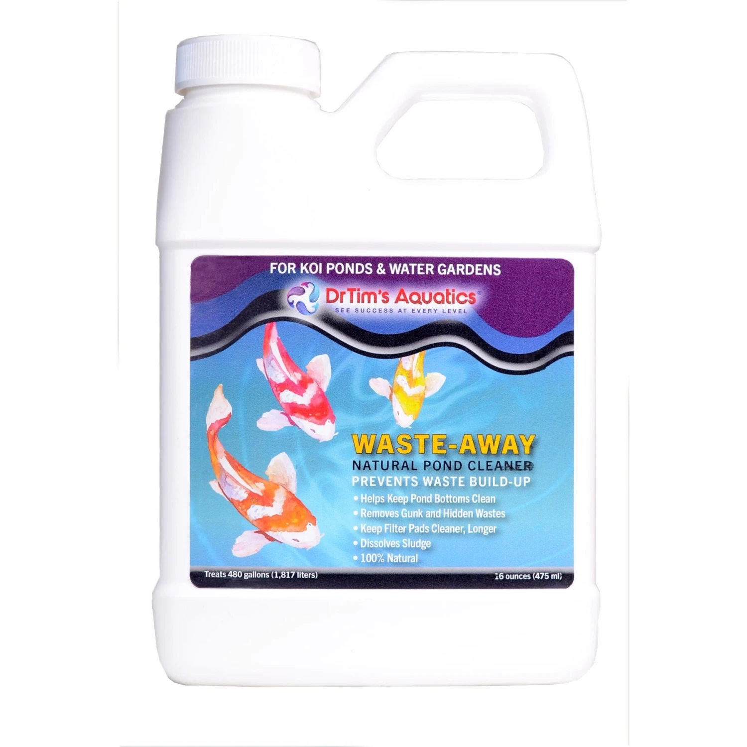Dr. Tim's Aquatics Waste-Away Koi Ponds & Water Gardens Cleaner