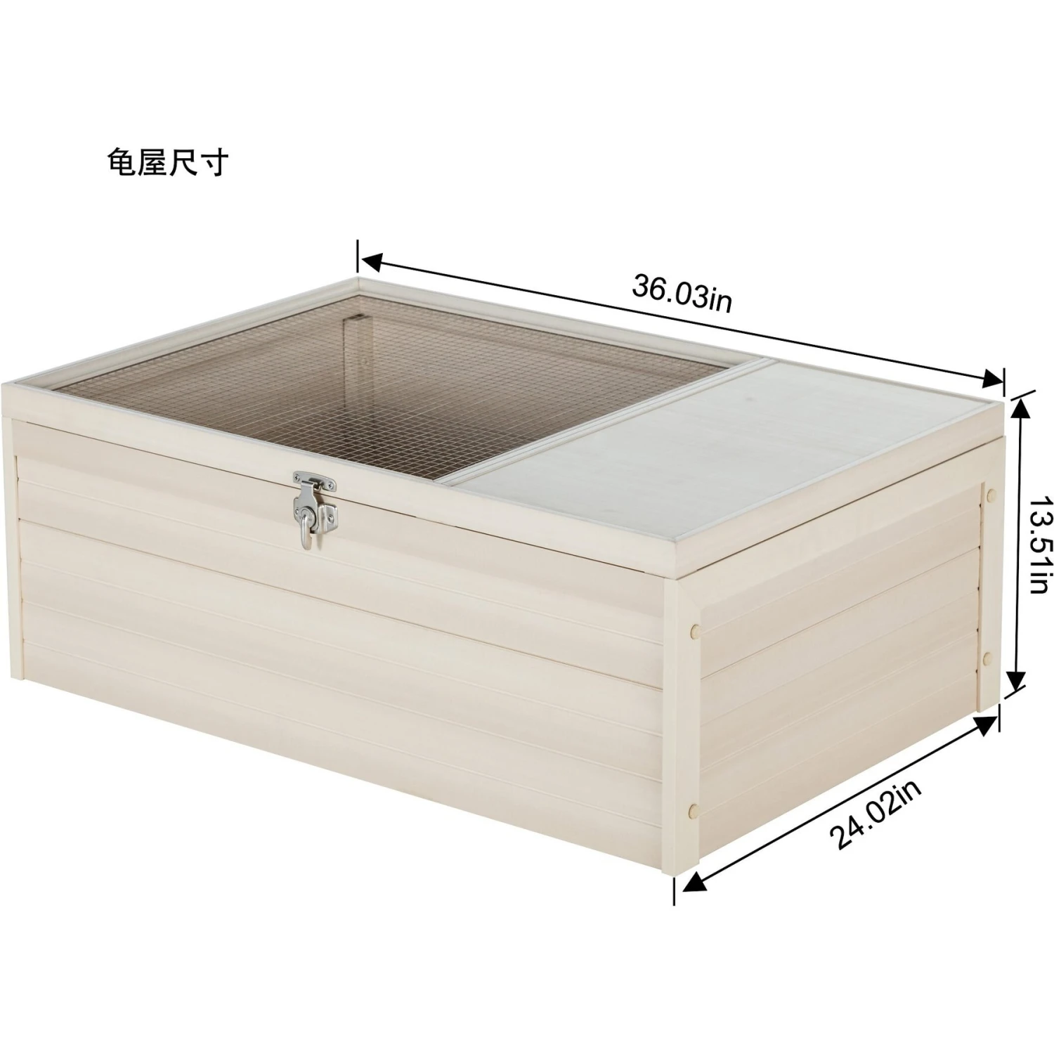 New Age Pet ECOFLEX Sonoran Indoor Outdoor Tortoise House - Image 2