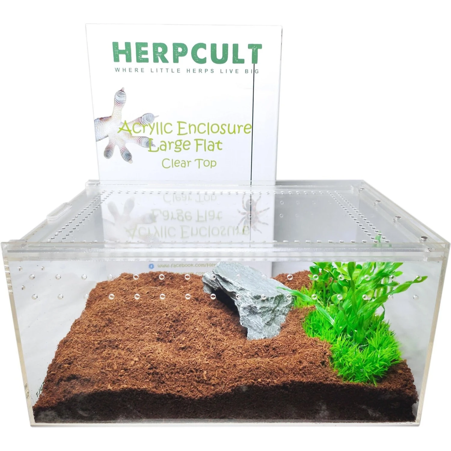 HerpCult Acrylic Insect & Reptile Terrarium - Image 6
