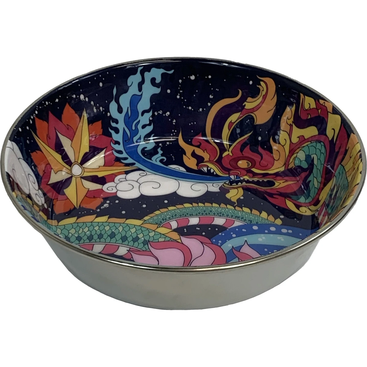 Komodo Dragon Stainless Steel Reptile Bowl - Image 2