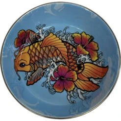 Komodo Koi Stainless Steel Reptile Bowl