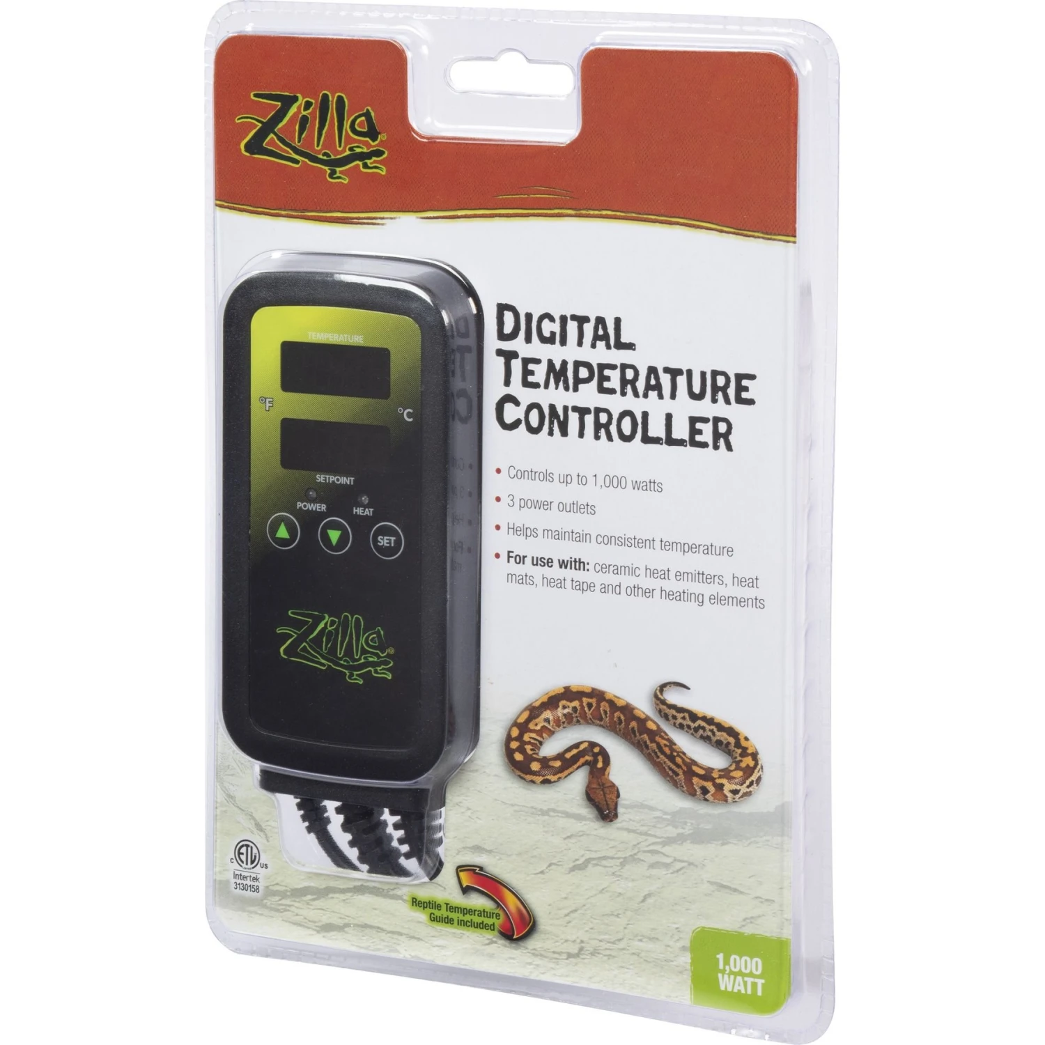 Zilla Digital Terrarium Temperature Controller - Image 4