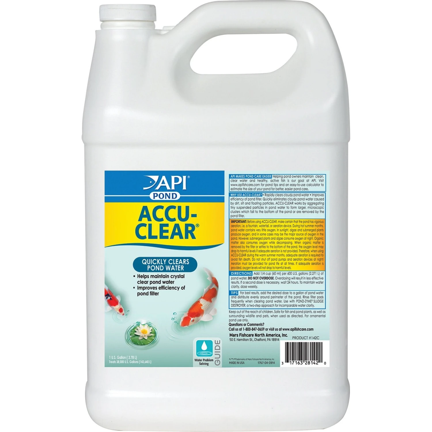 API Pond Accu-Clear Clarifier & API Pond Algaefix Algae Control Solution - Image 2
