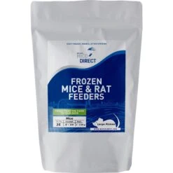 MiceDirect Frozen Feeders Snake Food, Mice, Large Pinkies
