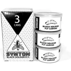 Symton Black Soldier Fly Larvae Canned Reptile Food