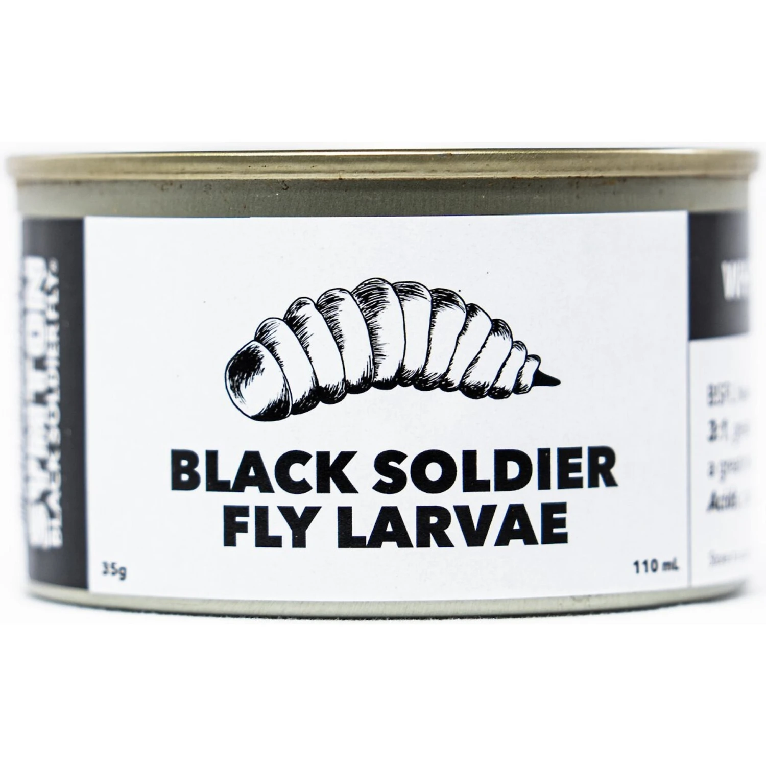 Symton Black Soldier Fly Larvae Canned Reptile Food - Image 3
