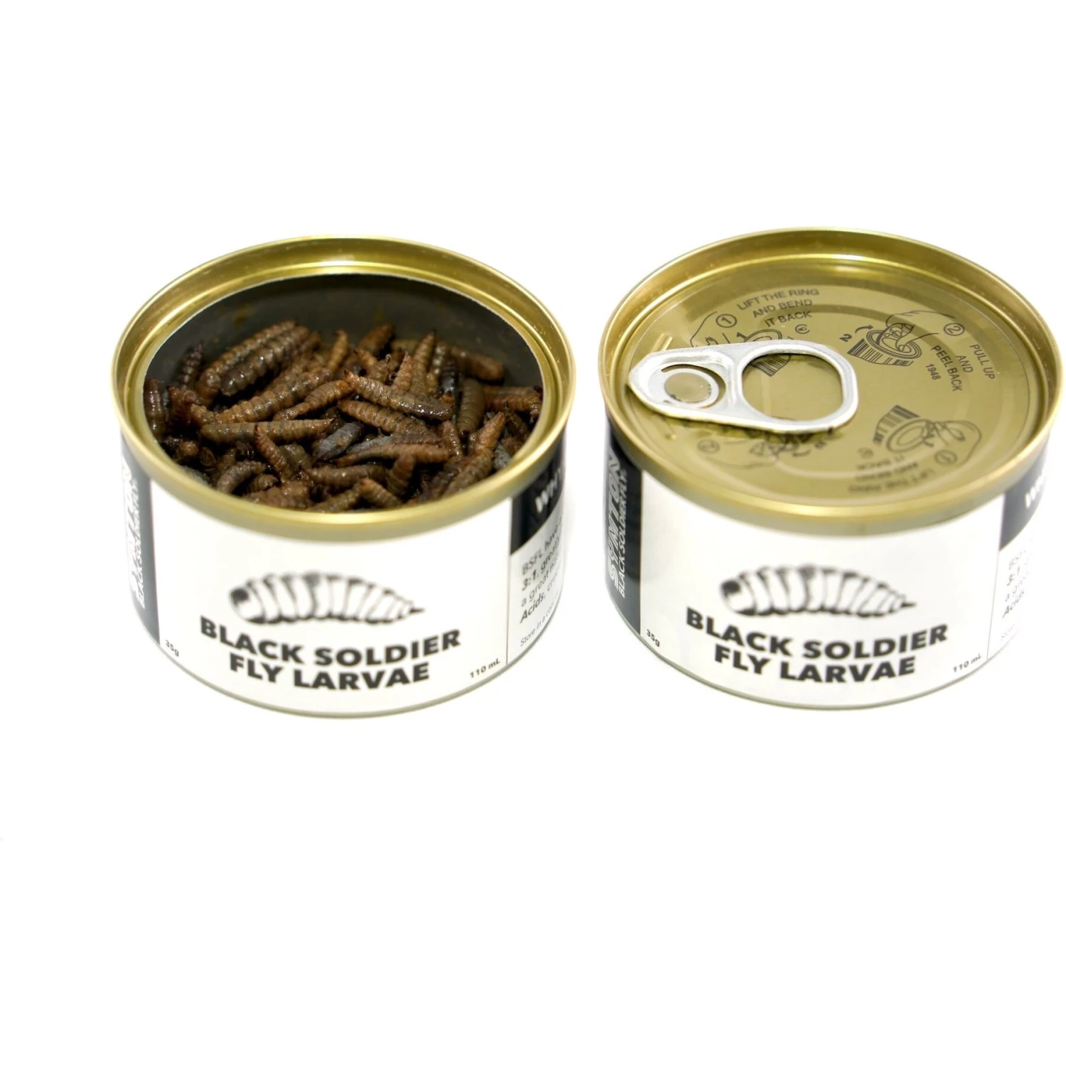 Symton Black Soldier Fly Larvae Canned Reptile Food - Image 4