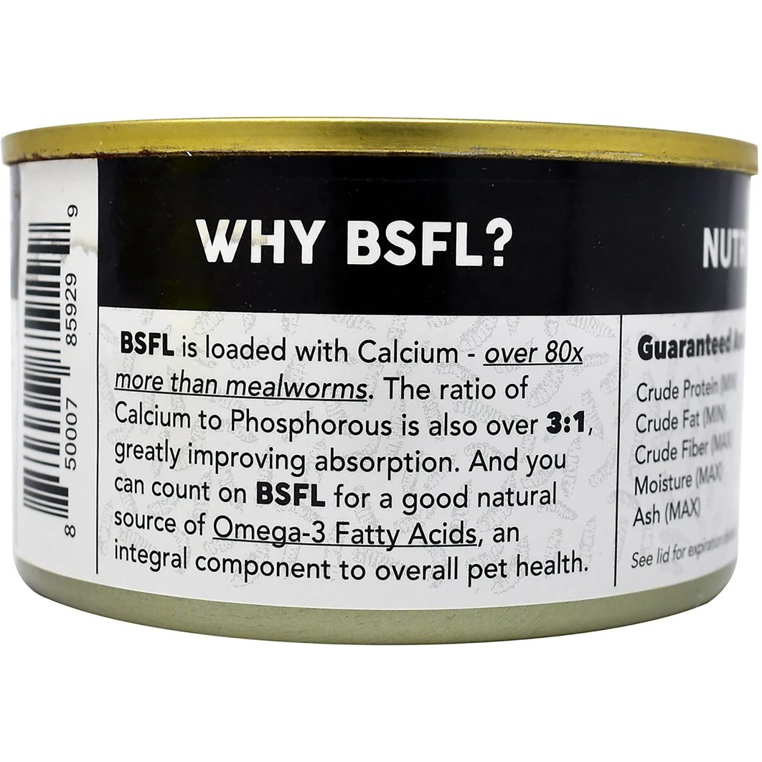 Symton Black Soldier Fly Larvae Canned Reptile Food - Image 5
