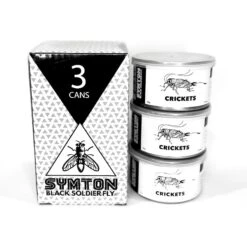 Symton Crickets Canned Reptile Food, 35-g, Count Of 3