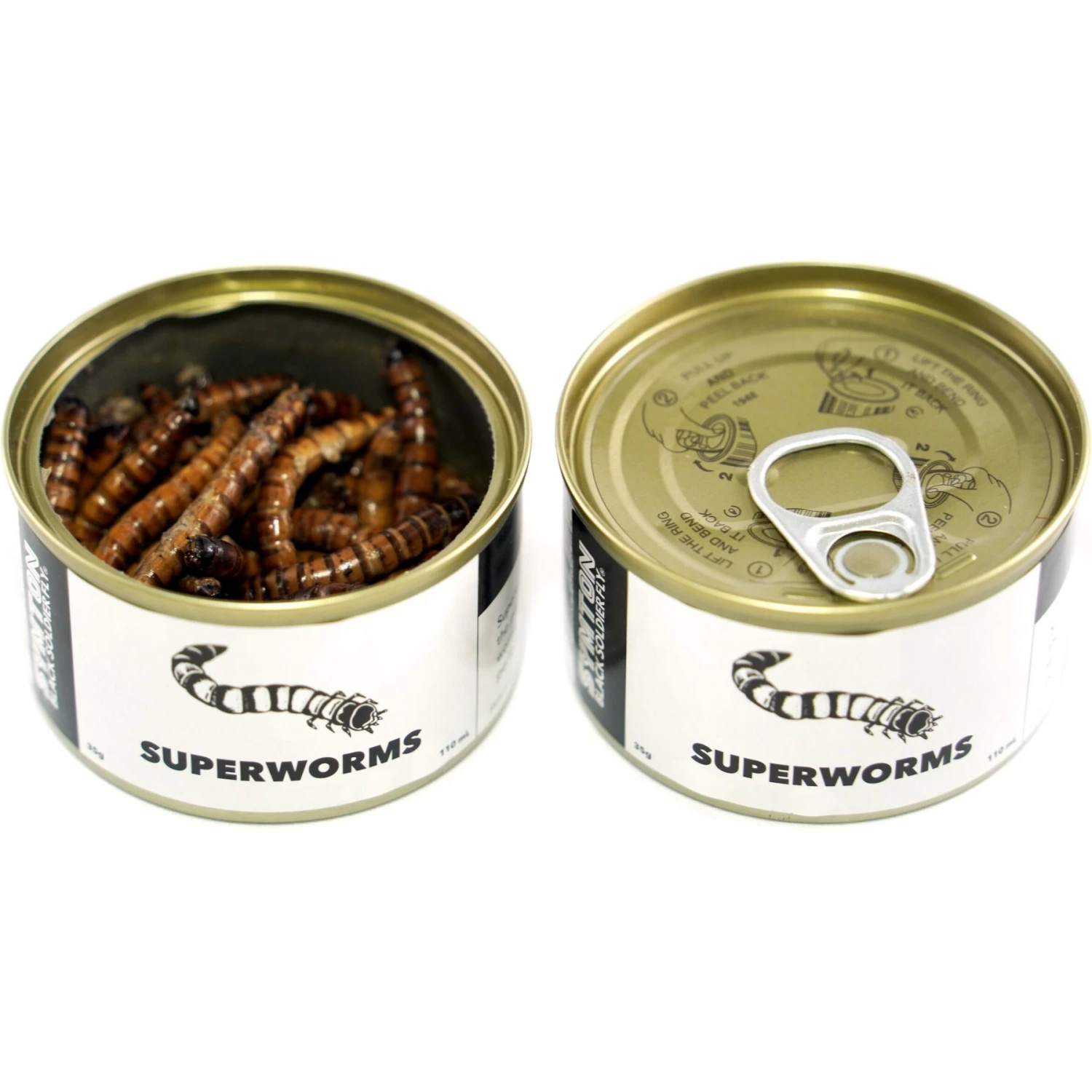Symton Superworms Canned Reptile Treats, 35-g, Count Of 3 - Image 4