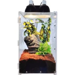 HerpCult Acrylic Front-Opening Reptile Habitat, 12-gal