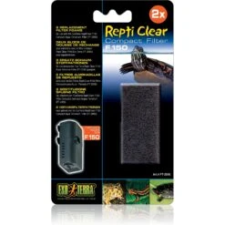 Exo Terra Repti Clear Foam Filter Media, 2 Count